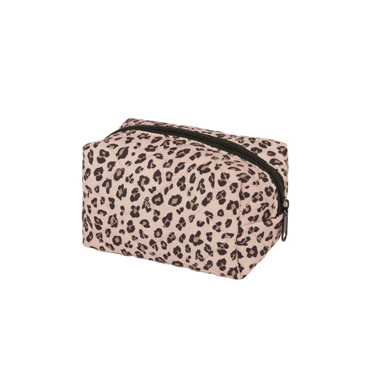 Pochette matelassée léopard