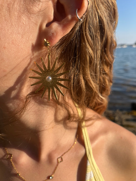 Boucles d'oreilles Solis