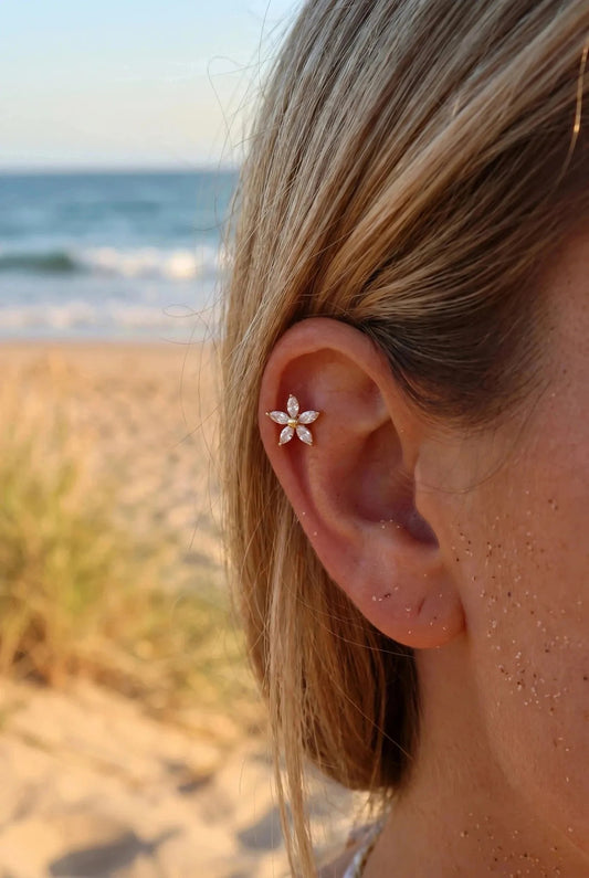 Piercing Fleur Éclat